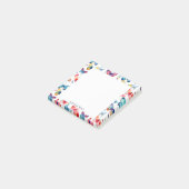 Post-it® Cute Butterfly Colorful Watercolor Personalized (Incliné)