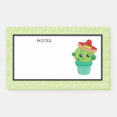 Post-it® Cute Cactus dans le Sombrero (Devant)