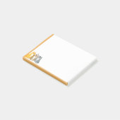 Post-it® Cute Cartoon Chats Musique Chant Animal art (Incliné)