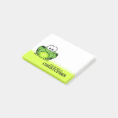 Post-it® Cute Cartoon Frog Personnalisé (Incliné)