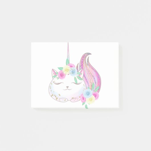 Post-it® Cute Caticorn (Devant)