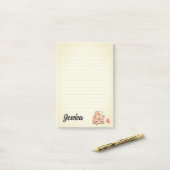 Post-it® Cute Cats Notes personnalisées (Sur un bureau)