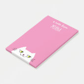 Post-it® Cute chat (Incliné)