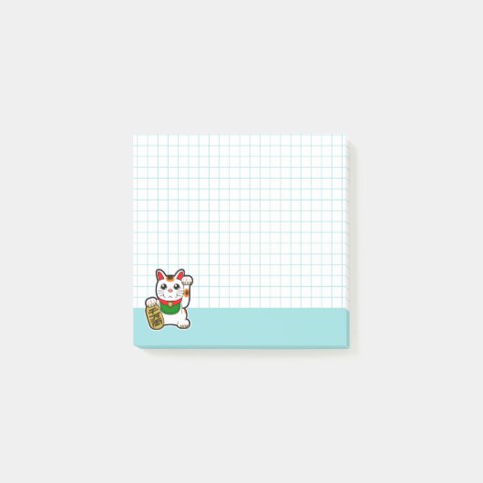 Post-it® Cute Chat Lucky (Devant)