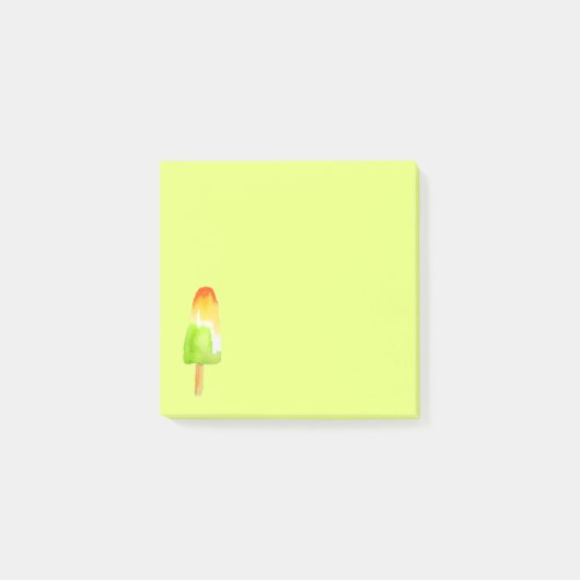 Post-it® Cute chaux popsicle fille's art papeterie (Devant)