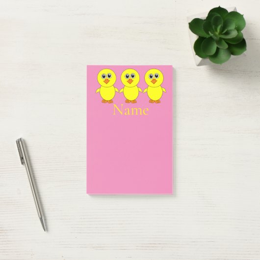 Post-it® Cute Chick Thunder_Cove (Bureau)