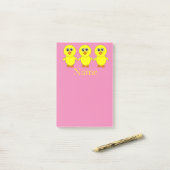 Post-it® Cute Chick Thunder_Cove (Sur un bureau)