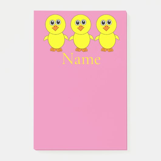 Post-it® Cute Chick Thunder_Cove (Devant)