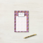 Post-it® Cute Citrouille Halloween Confetti (Sur un bureau)