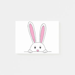 Post-it® Cute Clipart Rabbit Peaking Cute Animaux Bunny Art
