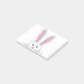 Post-it® Cute Clipart Rabbit Peaking Cute Animaux Bunny Art (Incliné)