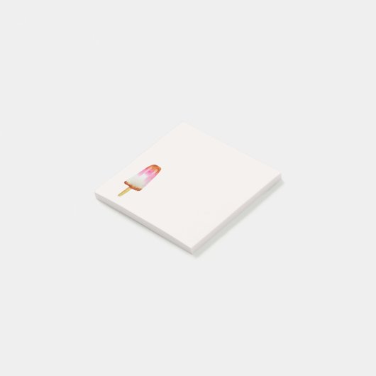 Post-it® Cute cola popsicle papeterie d'art fille (Incliné)