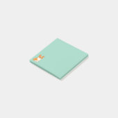 Post-it® Cute Corgi Dog Green (Incliné)