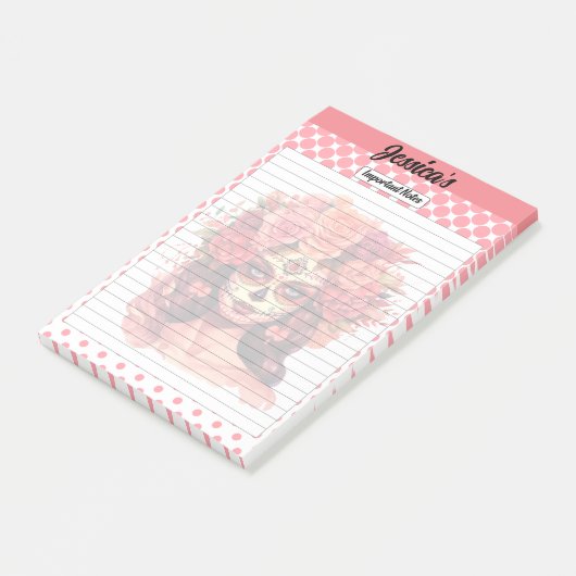 Post-it® Cute crâne à sucre Notes importantes (Incliné)