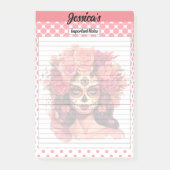 Post-it® Cute crâne à sucre Notes importantes (Devant)