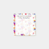 Post-it® Cute Custom School Enseignant Fox (Devant)