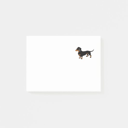 Post-it® Cute Dachshund - Doxie Dog (Devant)