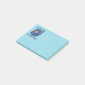 Post-it® Cute “Did You Pack Your Brain Today?” Brain Pun (Incliné)