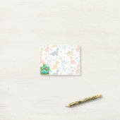 Post-it® Cute Dinosaur (Sur un bureau)