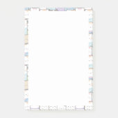 Post-it® Cute Doodle Kitten Visages Motif (Devant)