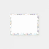 Post-it® Cute Doodle Kitten Visages Motif (Devant)