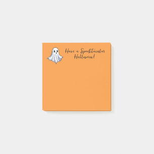 Post-it® Cute fantôme sur Halloween Orange