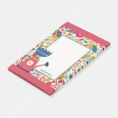 Post-it® Cute Floral Garden Waters Can (Incliné)