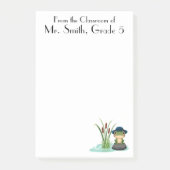 Post-it® Cute Frog & Pond, Appréciation de l'enseignant, Pe (Devant)