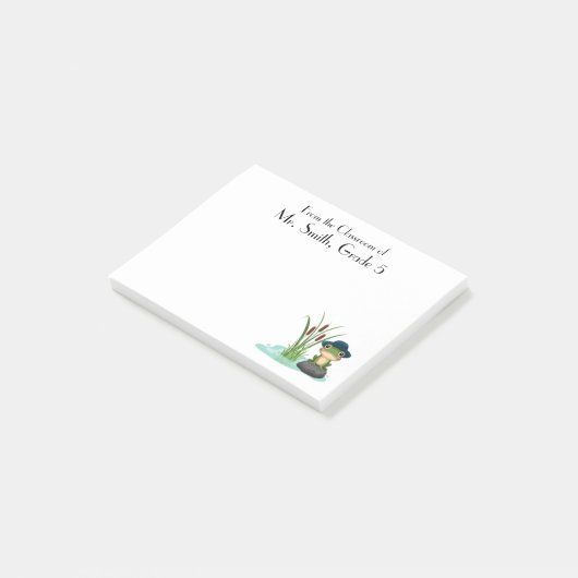 Post-it® Cute Frog & Pond, Appréciation de l'enseignant, Pe (Incliné)