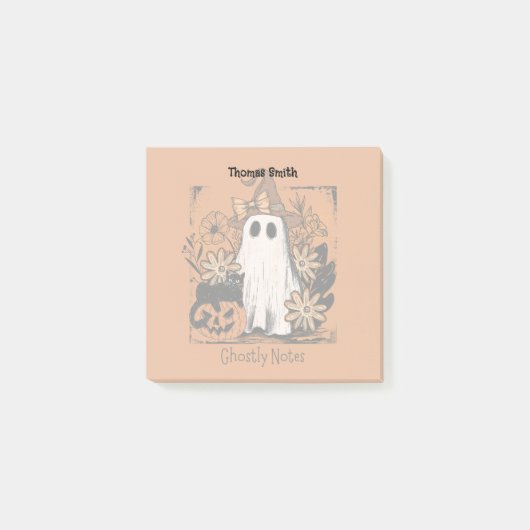 Post-it® Cute Ghosts Halloween Fun (Devant)