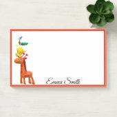 Post-it® Cute Giraffe Fox Peacock Kawaii Animal (Bureau)