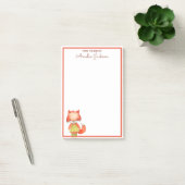 Post-it® Cute Girl Fox Woodland Animal (Bureau)