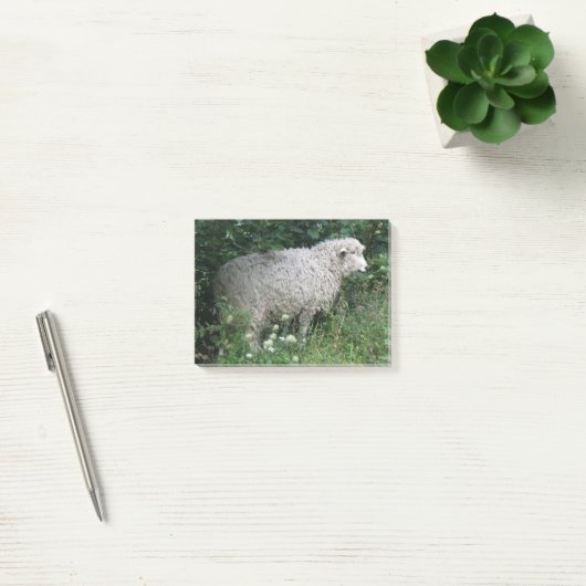 Post-it® Cute Greedy Sheep Eating Post it note (Bureau)