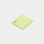 Post-it® Cute Green Cartoon Pickle (Incliné)