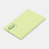 Post-it® Cute Green Cartoon Pickle (Incliné)