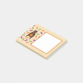 Post-it® Cute Halloween Rat et Citrouille (Incliné)