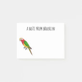 Post-it® Cute happy parrot (Devant)