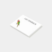 Post-it® Cute happy parrot (Incliné)