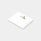 Post-it® Cute Hérisson animal avec la couleur de l'ordinate (Incliné)