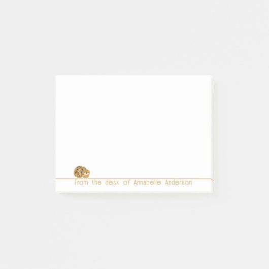 Post-it® Cute Hippie Chat Personnaliser les notes (Devant)