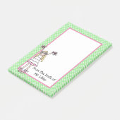 Post-it® Cute Hipster Girl (Incliné)