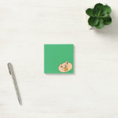 Post-it® Cute Kawaii Hamster Animal Green Stick (Bureau)