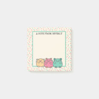 Cute Kawaii Style Hamsters de Dessin Personnalisé