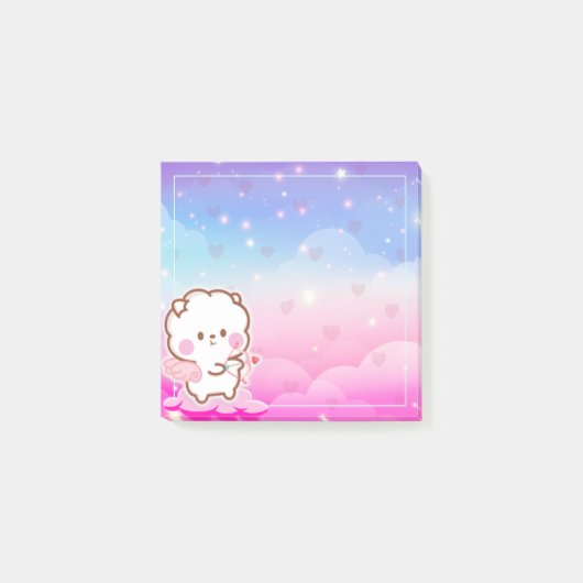 Post-it® Cute Kawaii Valentines Cupid Jinnie (Devant)