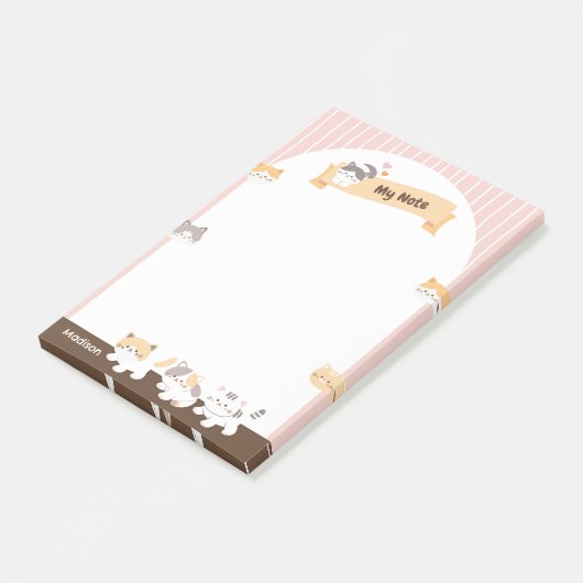 Post-it® Cute Kitten (Incliné)