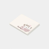 Post-it® Cute Kitten et Bunny amis animaux filles enfants (Incliné)