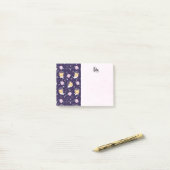 Post-it® Cute Kitty Chat Astronauts Motif (Sur un bureau)