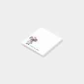 Post-it® Cute Koala Oear Nurse Personnalisée 3 x 3 (Incliné)