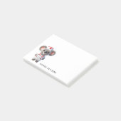 Post-it® Cute Koala Oear Nurse Personnalisée 4x4 (Incliné)