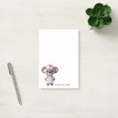 Post-it® Cute Koala Oear Nurse Personnalisée 4x6 (Bureau)